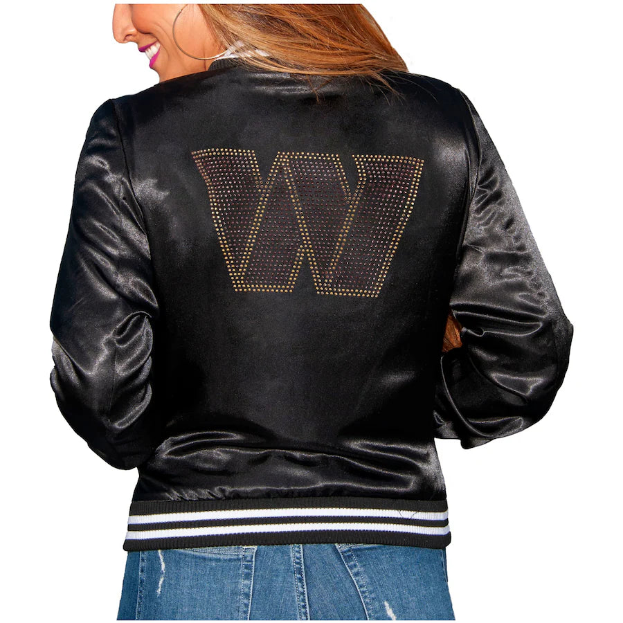 Washington Commanders Full-Zip Varsity Jacket