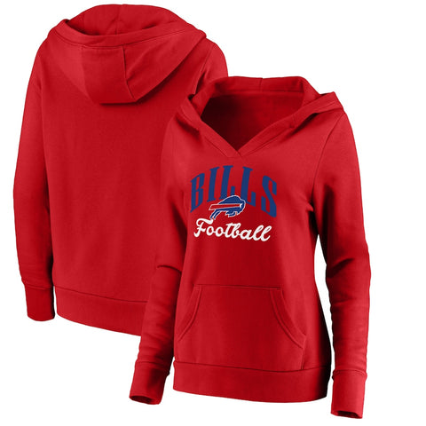 Red Buffalo Bills Team Hoodie