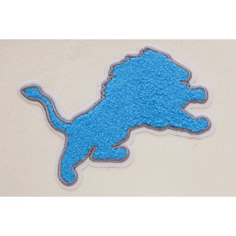 Detroit Lions Retro Classic White and Black Jacket