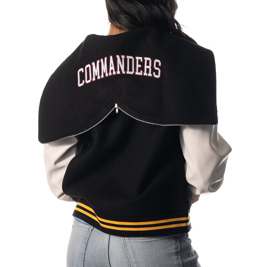 The Wild Collective Black Washington Commanders Jacket